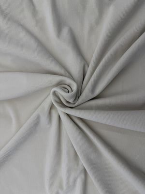210-280gsm Mikro Elastik kadife Polyester Kumaş Elbiseler için Mükemmel