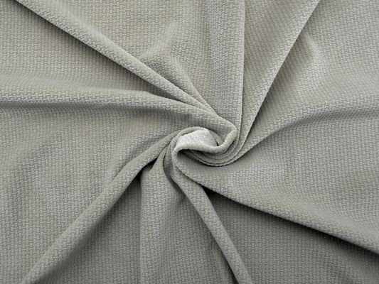 210-280gm Micro Velvet Elatico Tessuto di poliestere Perfetto per abiti