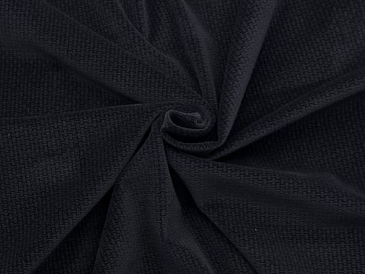 Tecido de poliéster de veludo micro elástico perfeito para vestidos